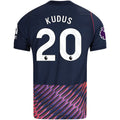 Men's Authentic Kudus Tottenham Hotspur Away Jersey 26/27