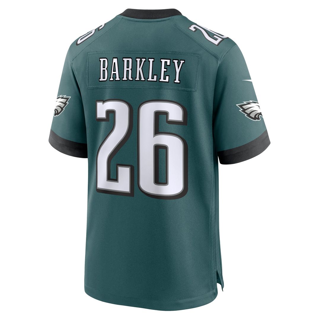 Men's Philadelphia Eagles Saquon Barkley Black Alternate