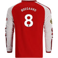 Kid's Replica Odegaard Arsenal Long Sleeve Home Jersey 26/27