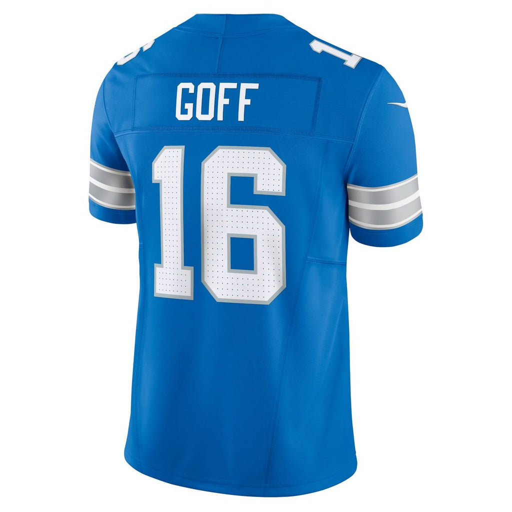 Men's Detroit Lions Jared Goff Black Vapor F.U.S.E.