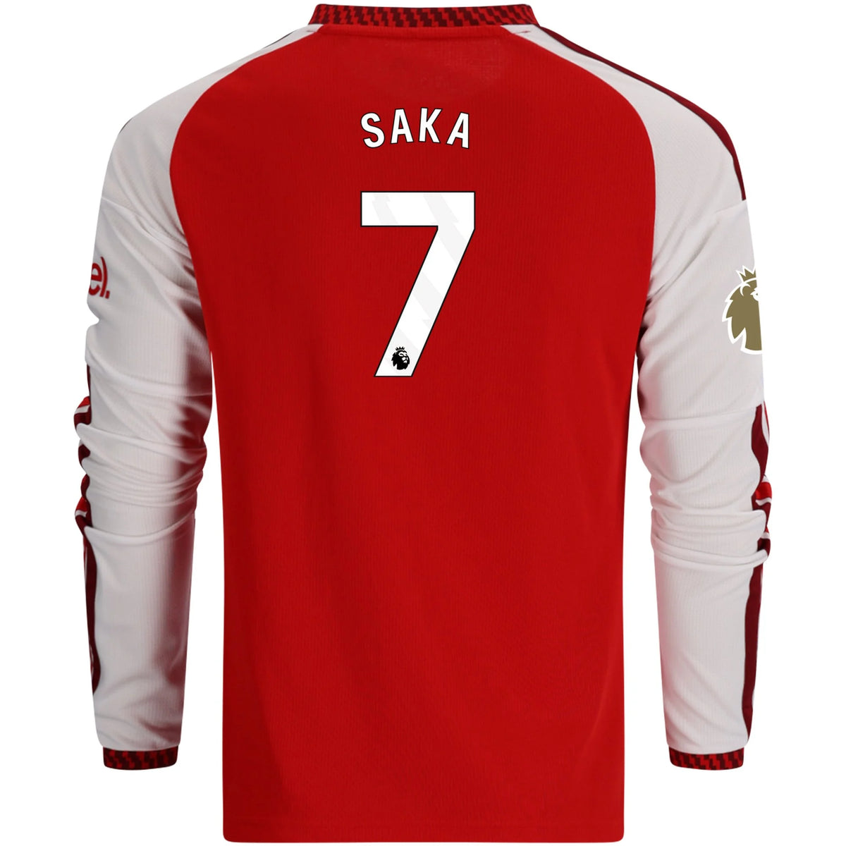 Kid's Replica Saka Arsenal Long Sleeve Home Jersey 26/27