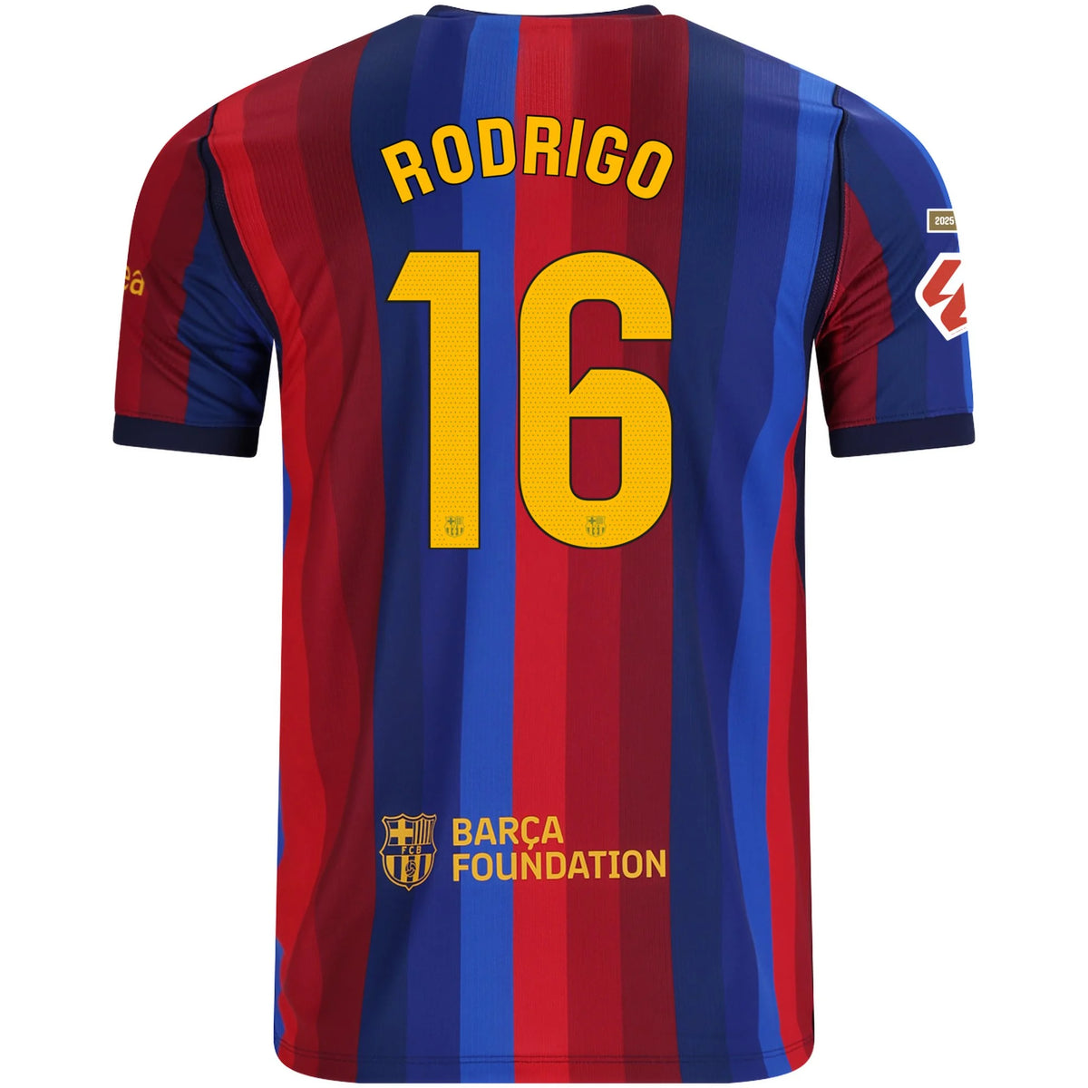Men's Replica Rodrigo Barcelona Home Jersey 26/27