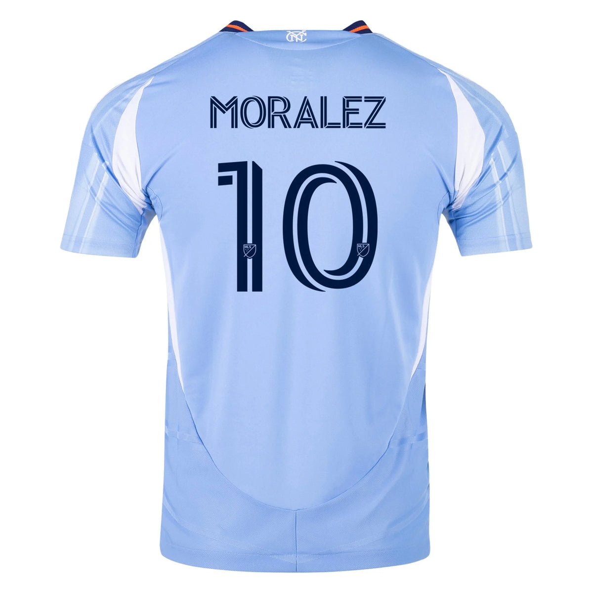 Men's Authentic Moralez New York City FC Home Jersey 25/26