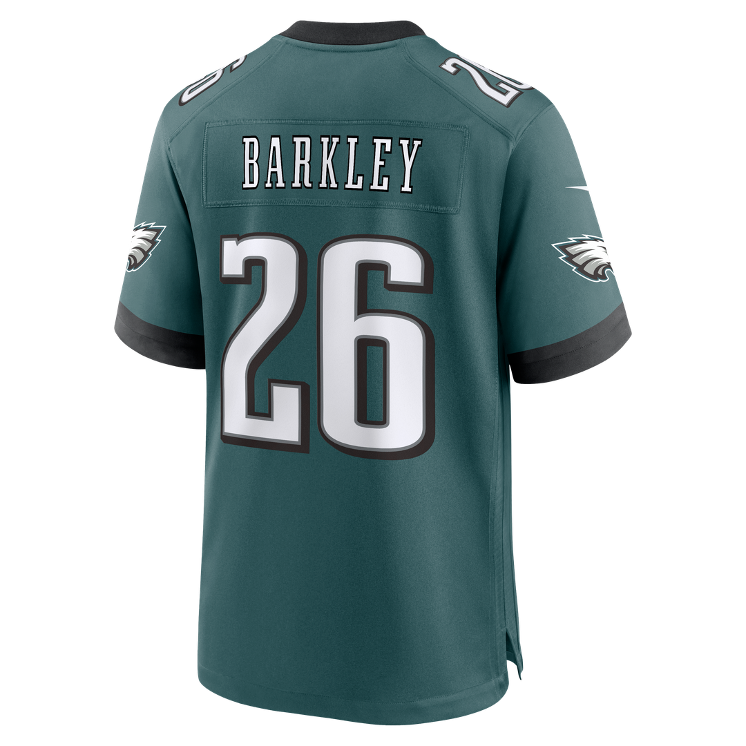Men's Philadelphia Eagles Saquon Barkley Black Alternate