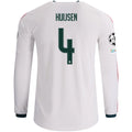 Men's Authentic Huijsen Real Madrid Long Sleeve Home Jersey 26/27