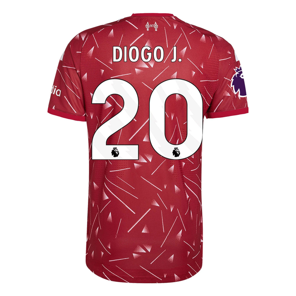 Men's Authentic Diogo J. Liverpool Home Jersey 26/27
