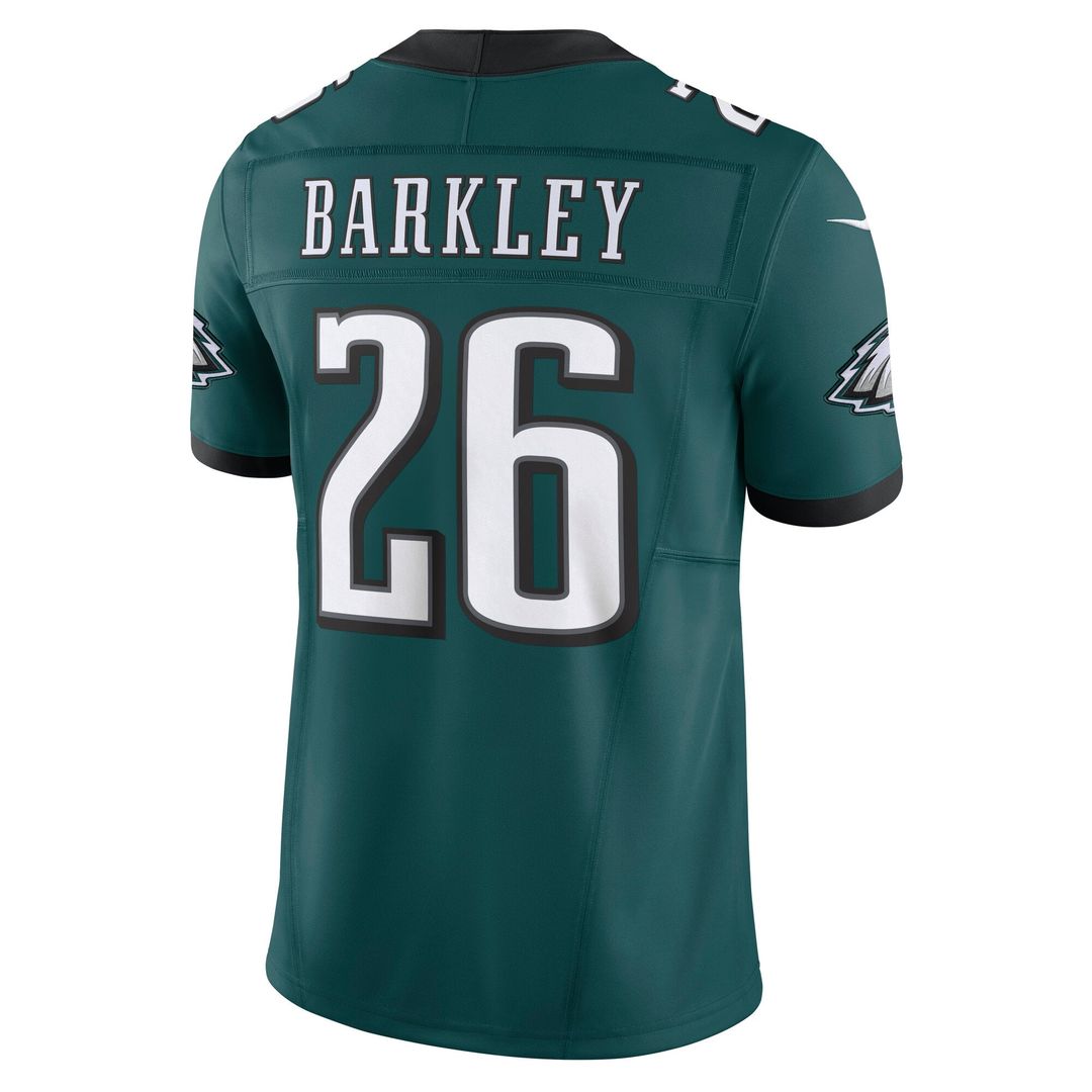 Men's Philadelphia Eagles Saquon Barkley Midnight Green Vapor F.U.S.E.