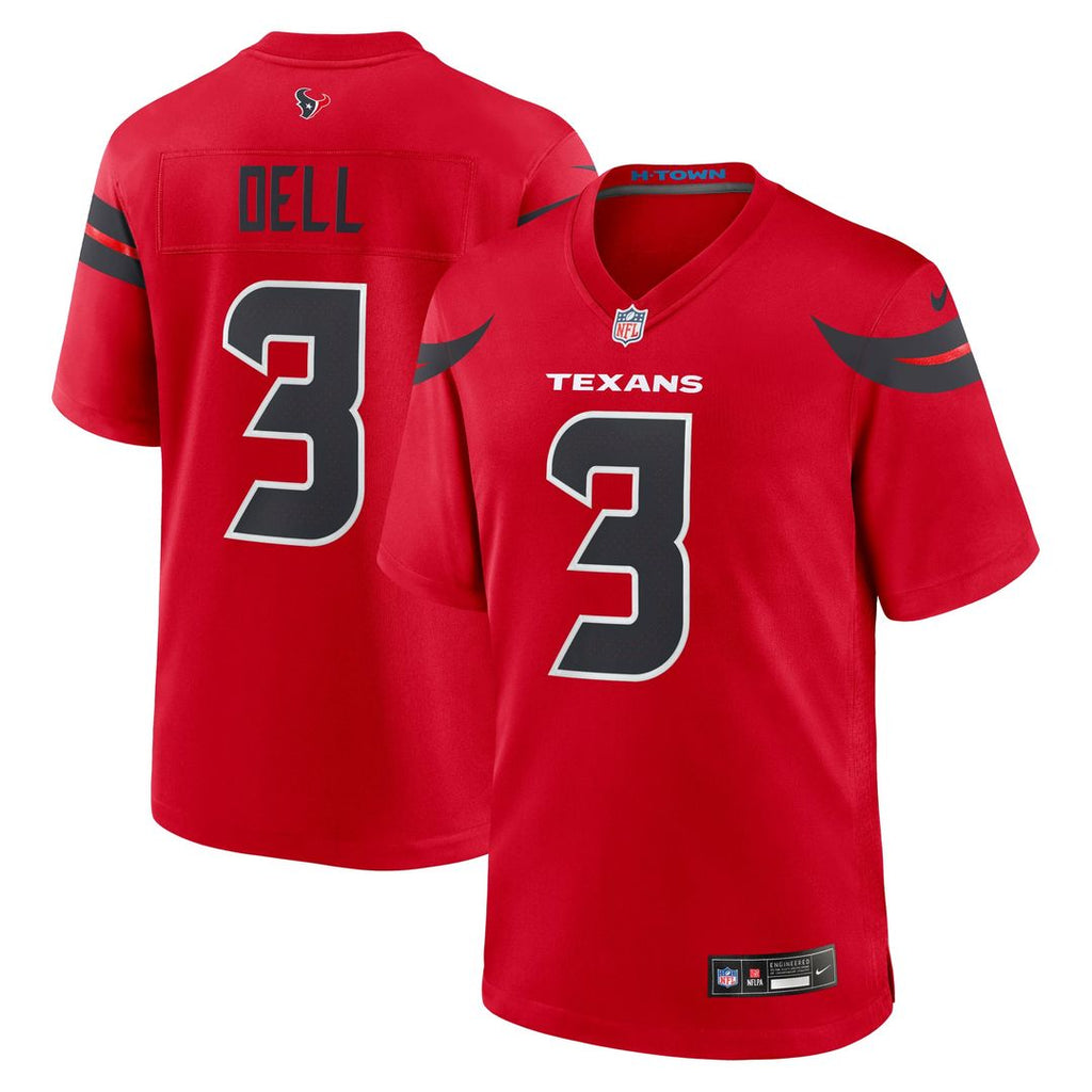 Men's Houston Texans Tank Dell Red Alternate