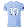 Men's Authentic Cherki Manchester City Home Jersey 25/26