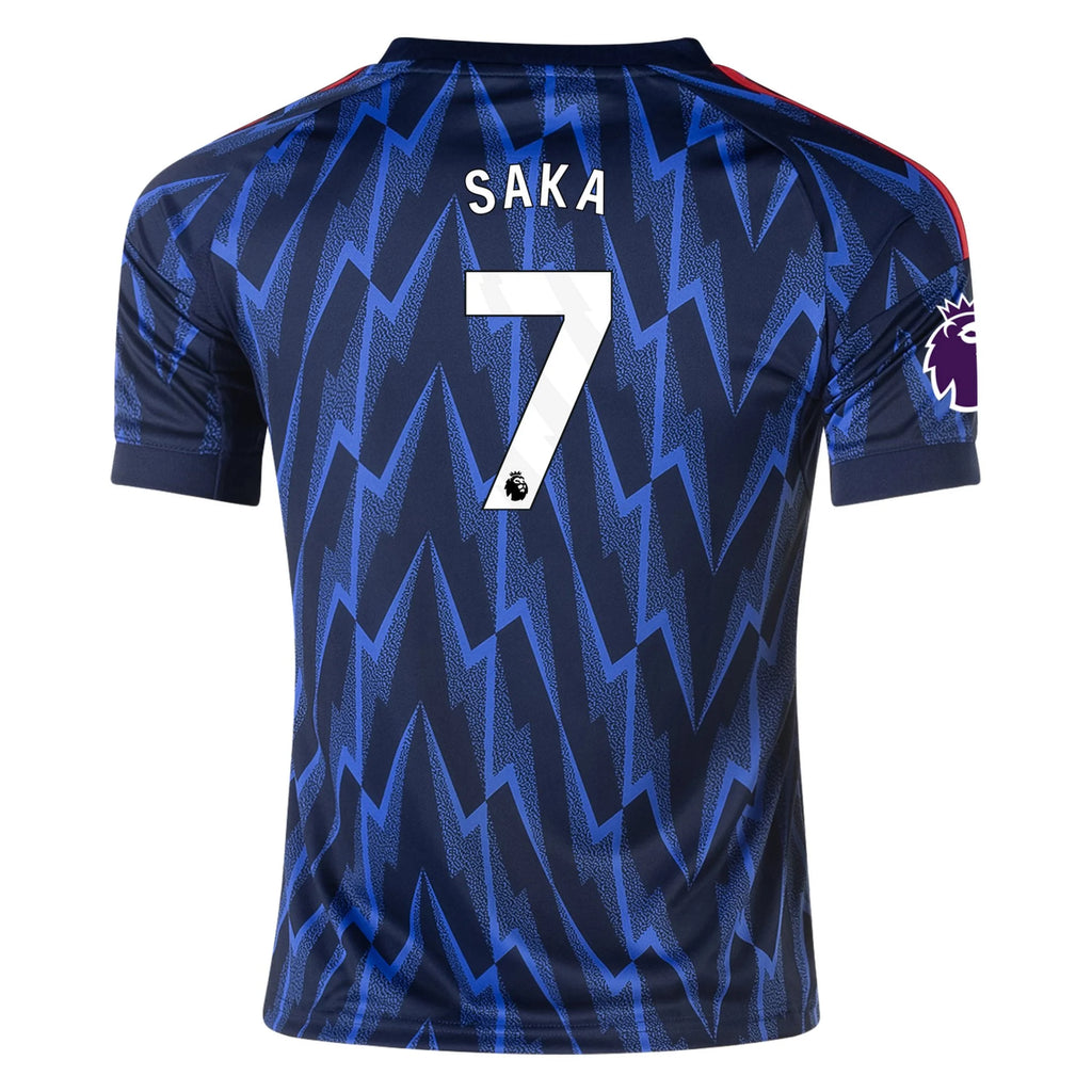 Kid's Replica Saka Arsenal Away Jersey 25/26