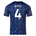 Men's Replica White Arsenal Away Jersey 25/26