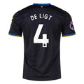Men's Replica De Ligt Manchester United Third Jersey 25/26