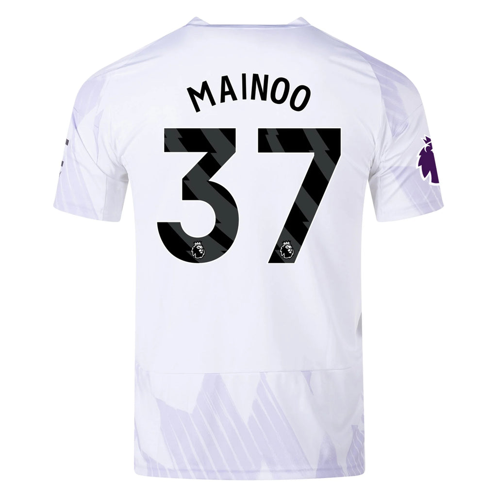 Men's Replica Mainoo Manchester United Away Jersey 25/26
