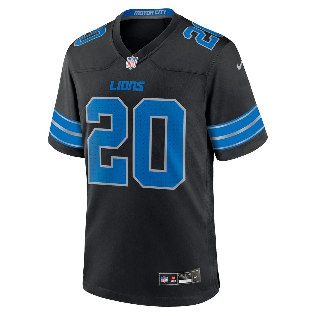 Men's Detroit Lions Barry Sanders Blue Retired Player