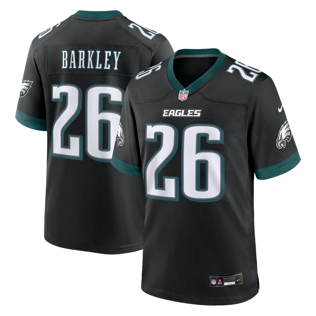 Men's Philadelphia Eagles Saquon Barkley Kelly Green Alternate