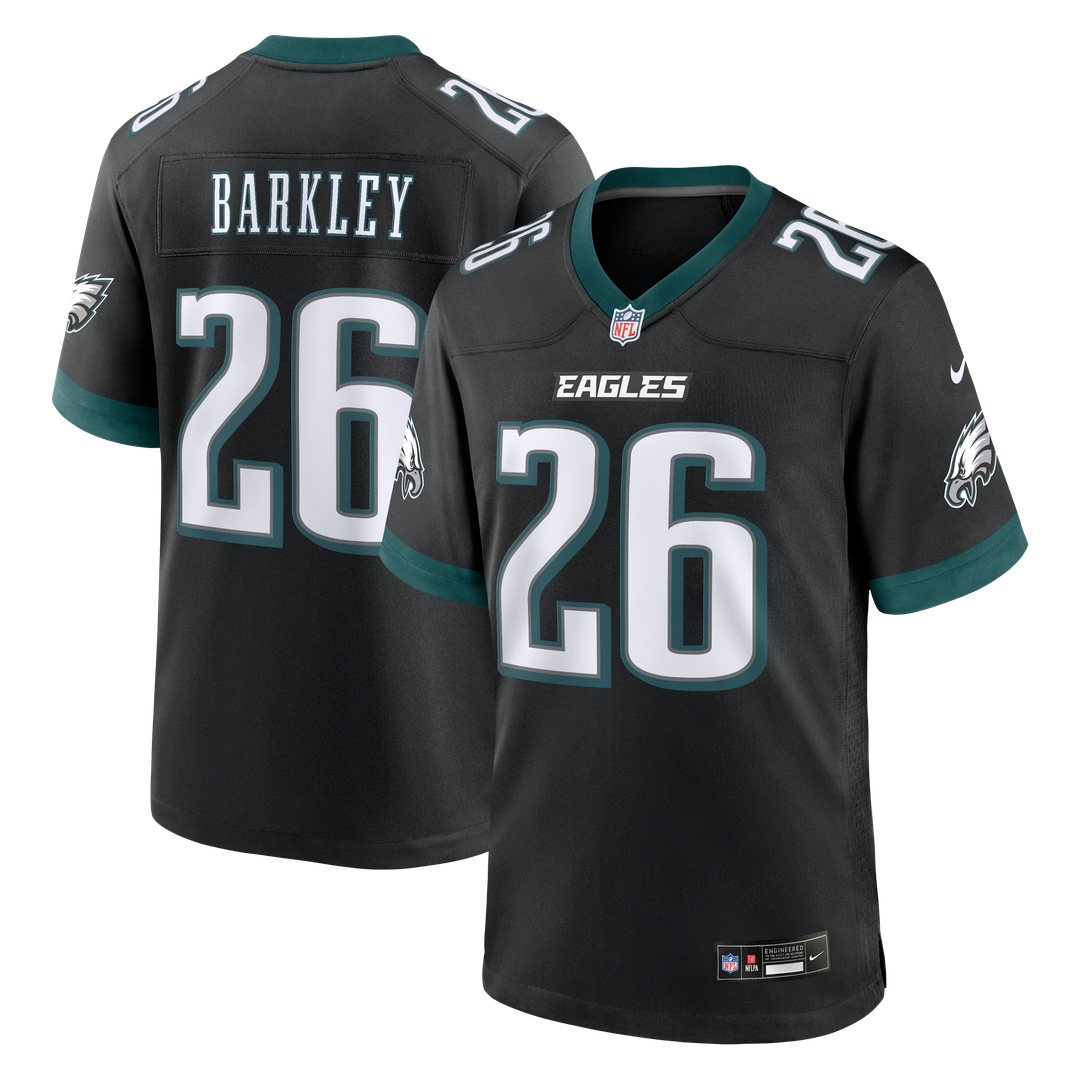 Men's Philadelphia Eagles Saquon Barkley Kelly Green Alternate