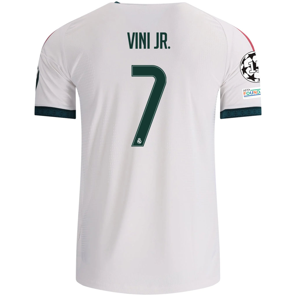 Men's Authentic Vini Jr. Real Madrid Home Jersey 26/27