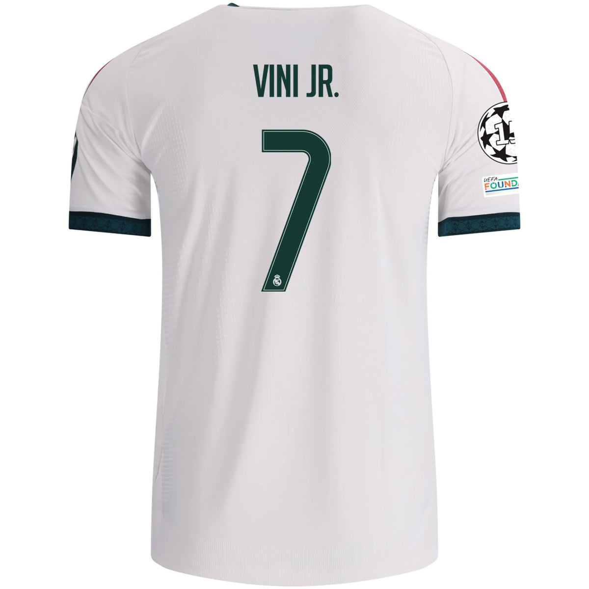 Men's Authentic Vini Jr. Real Madrid Home Jersey 26/27