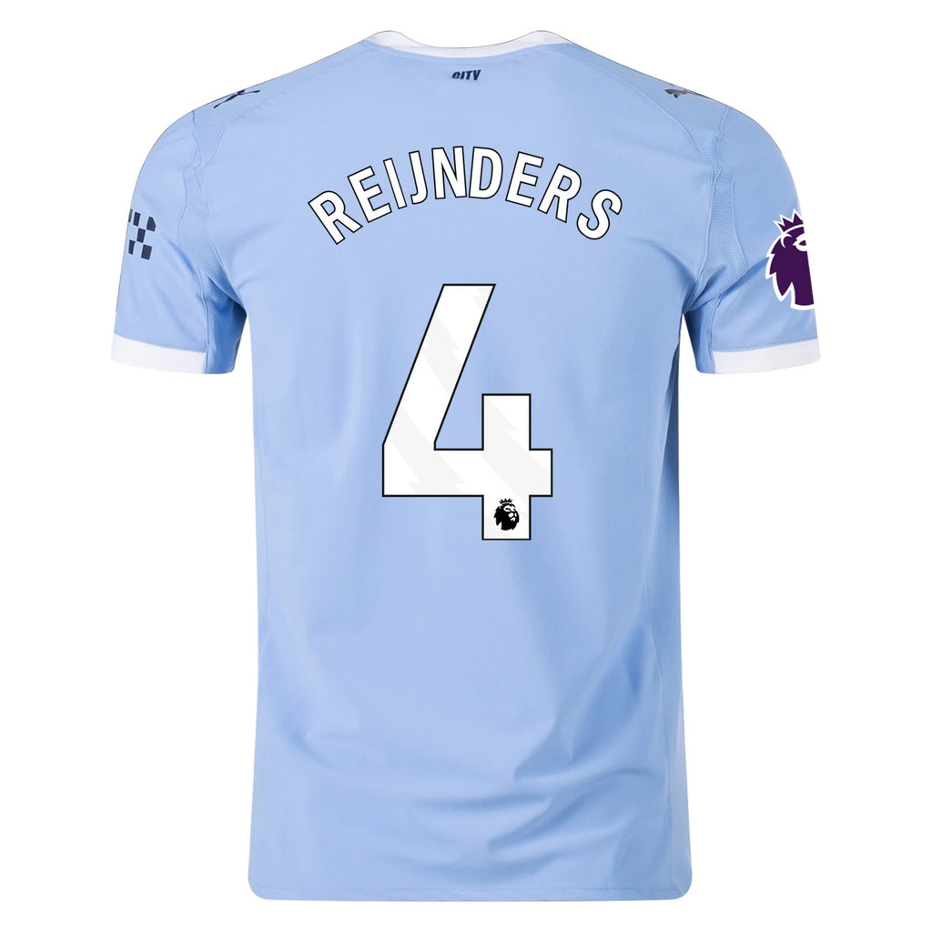 Men's Authentic Reijnders Manchester City Home Jersey 25/26