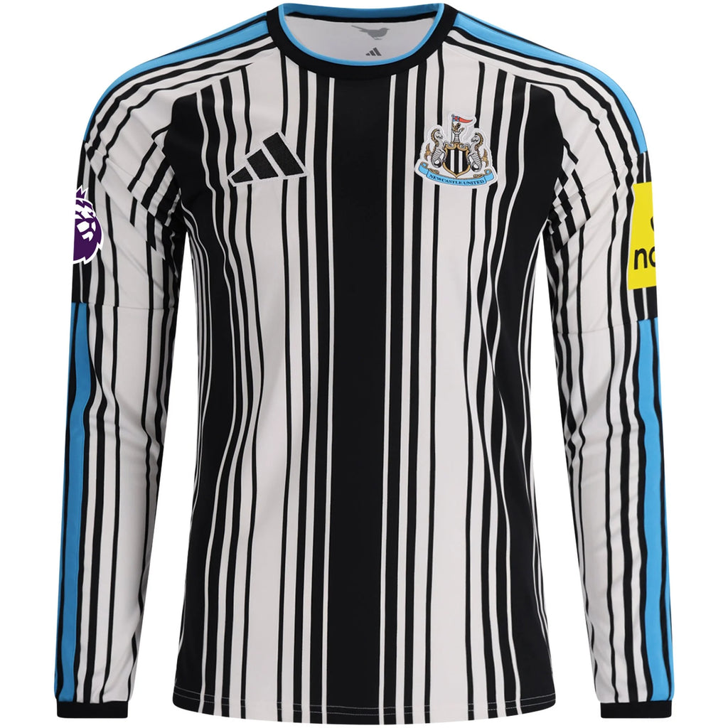 Men's Replica Murphy Newcastle Long Sleeve Home Jersey 26/27