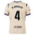 Men's Replica R. Araujo Barcelona Away Jersey 25/26