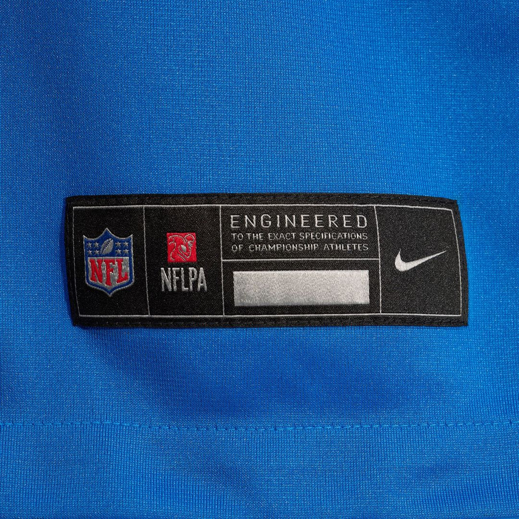 Men's Detroit Lions Tyleik Williams Blue Team