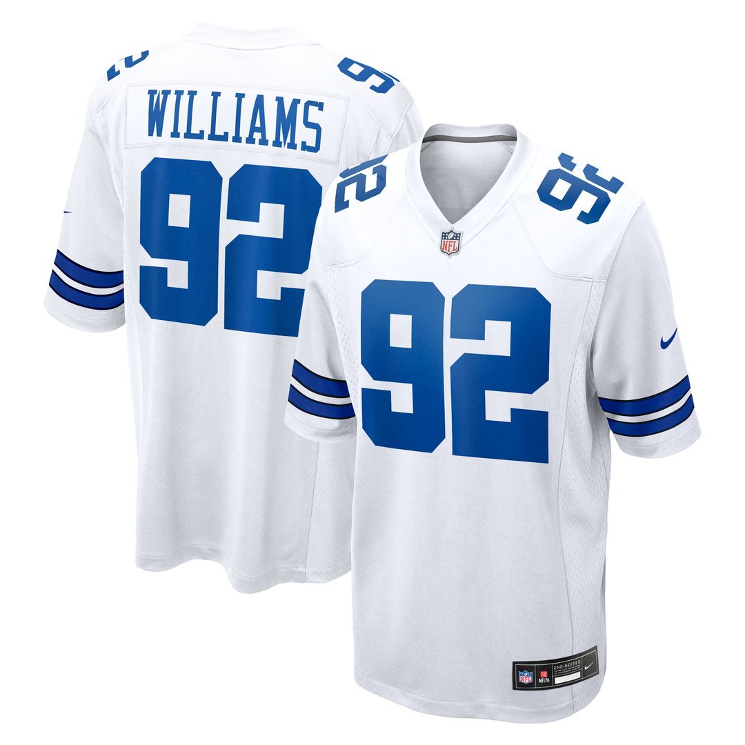 Men's Dallas Cowboys Quinnen Williams Navy Team