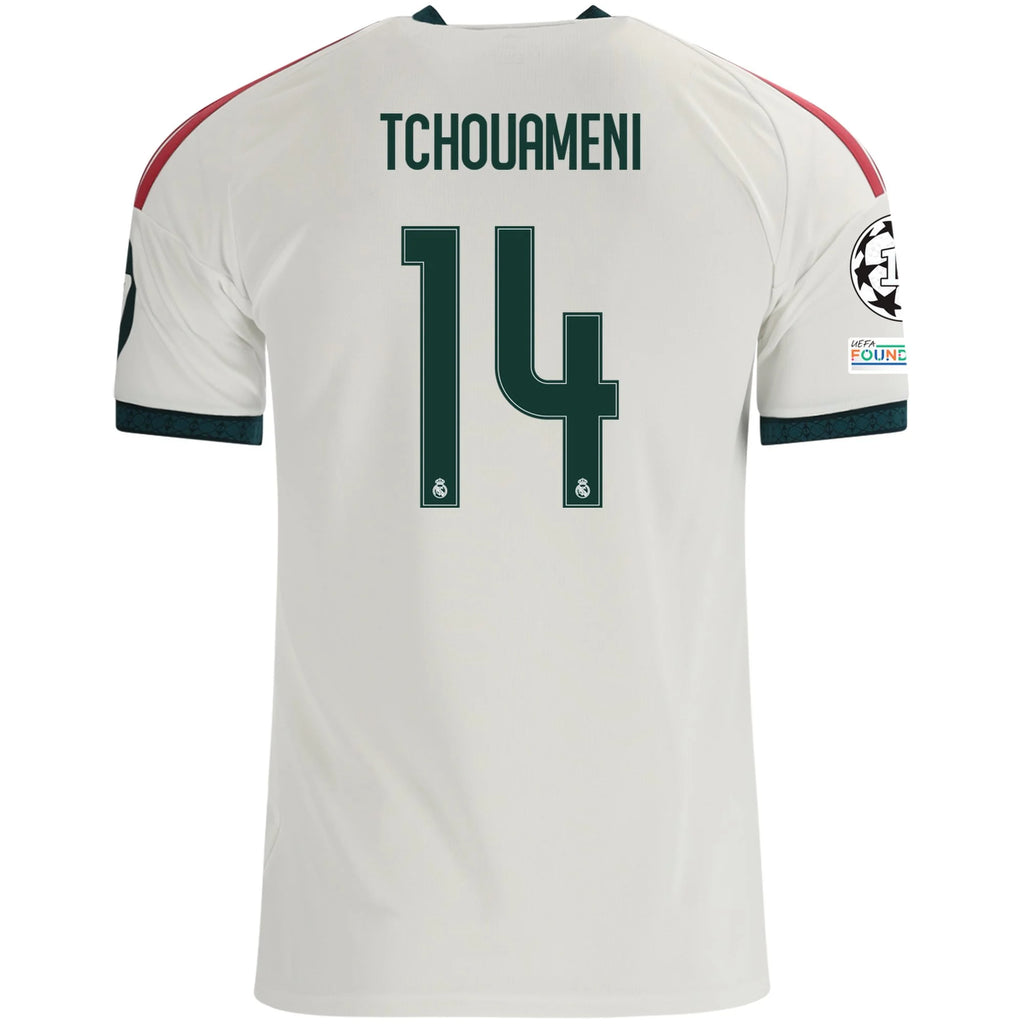 Men's Replica Tchouameni Real Madrid Home Jersey 26/27