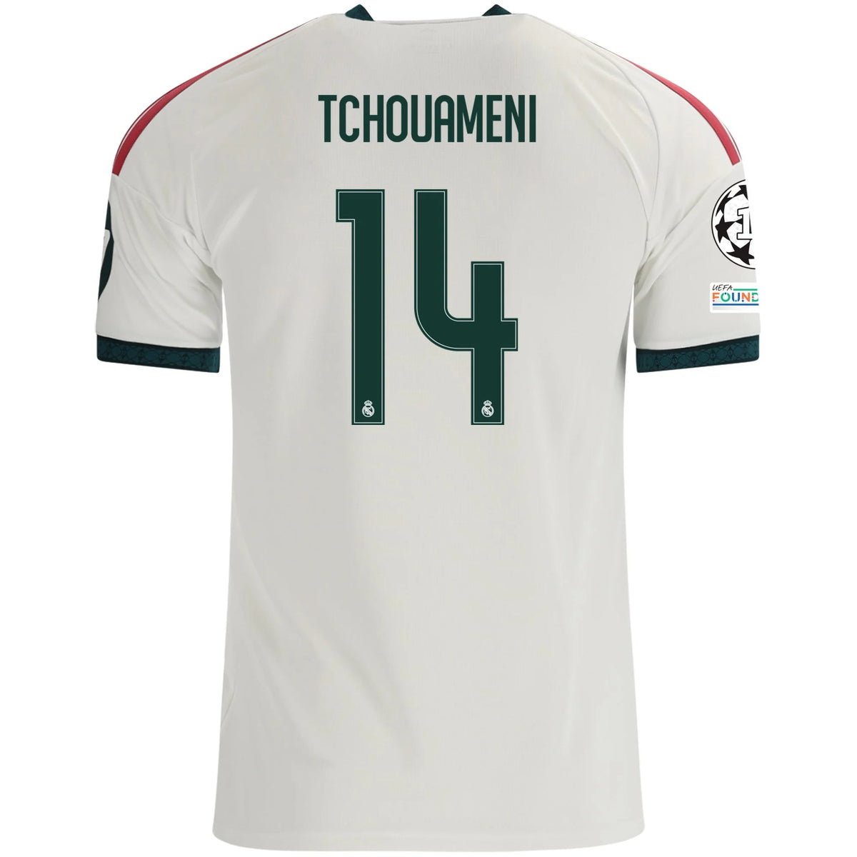 Men's Replica Tchouameni Real Madrid Home Jersey 26/27