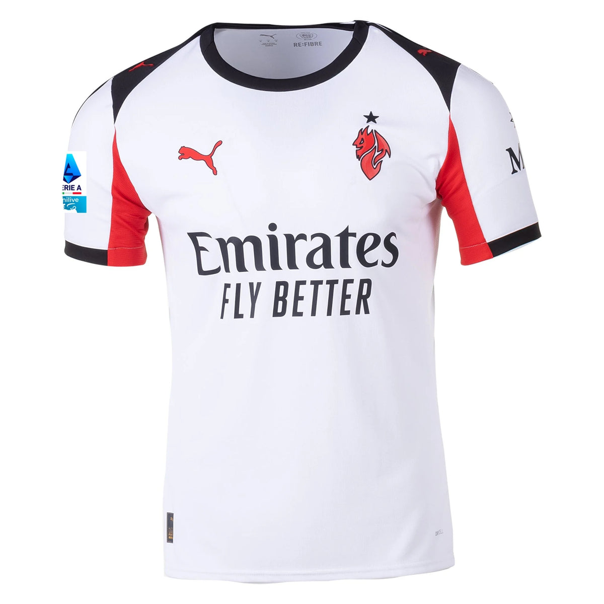 Men's Replica Pulisic AC Milan Away Jersey 25/26