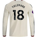 Men's Replica Tielemans Manchester United Long Sleeve Third Jersey 26/27