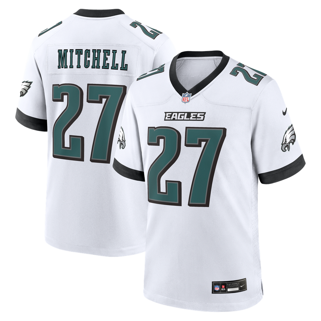 Men's Philadelphia Eagles Quinyon Mitchell Kelly Green Alternate