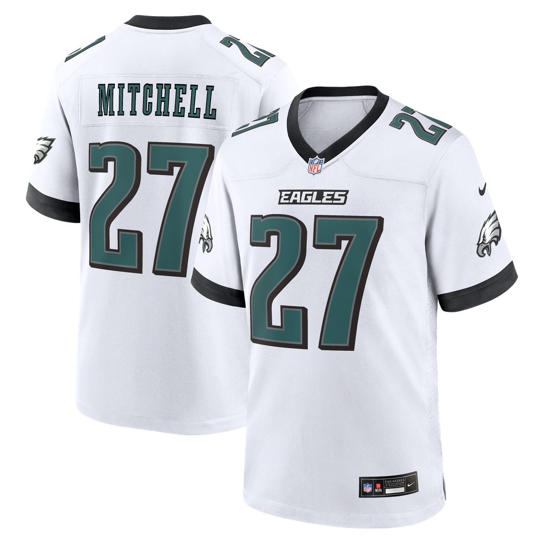 Men's Philadelphia Eagles Quinyon Mitchell Midnight Green Team