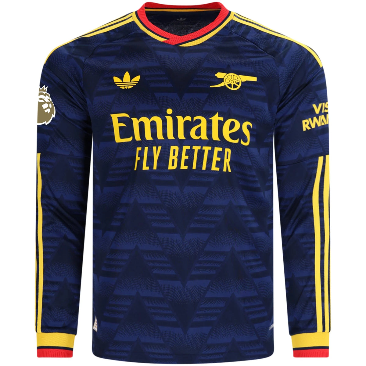 Men's Authentic Martinelli Arsenal Long Sleeve Away Jersey 26/27