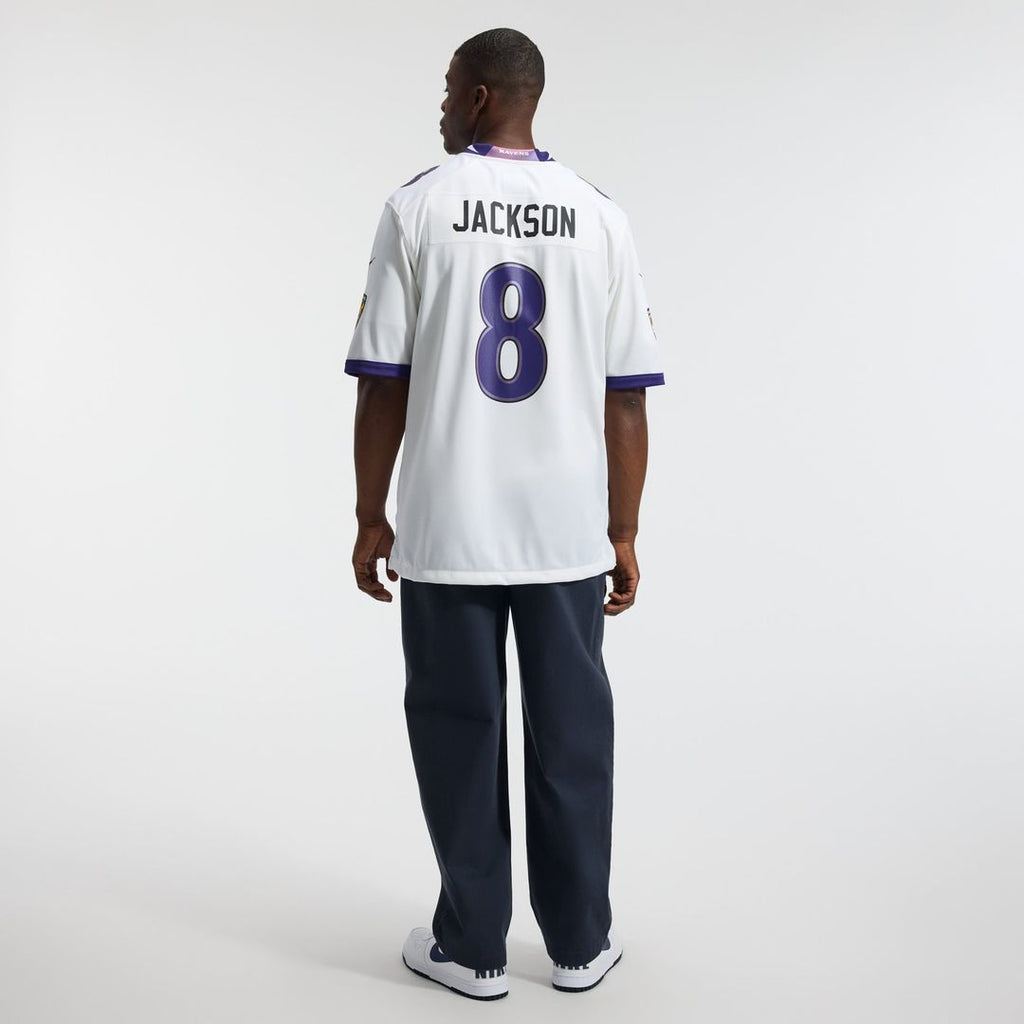Men's Baltimore Ravens Lamar Jackson Black Alternate