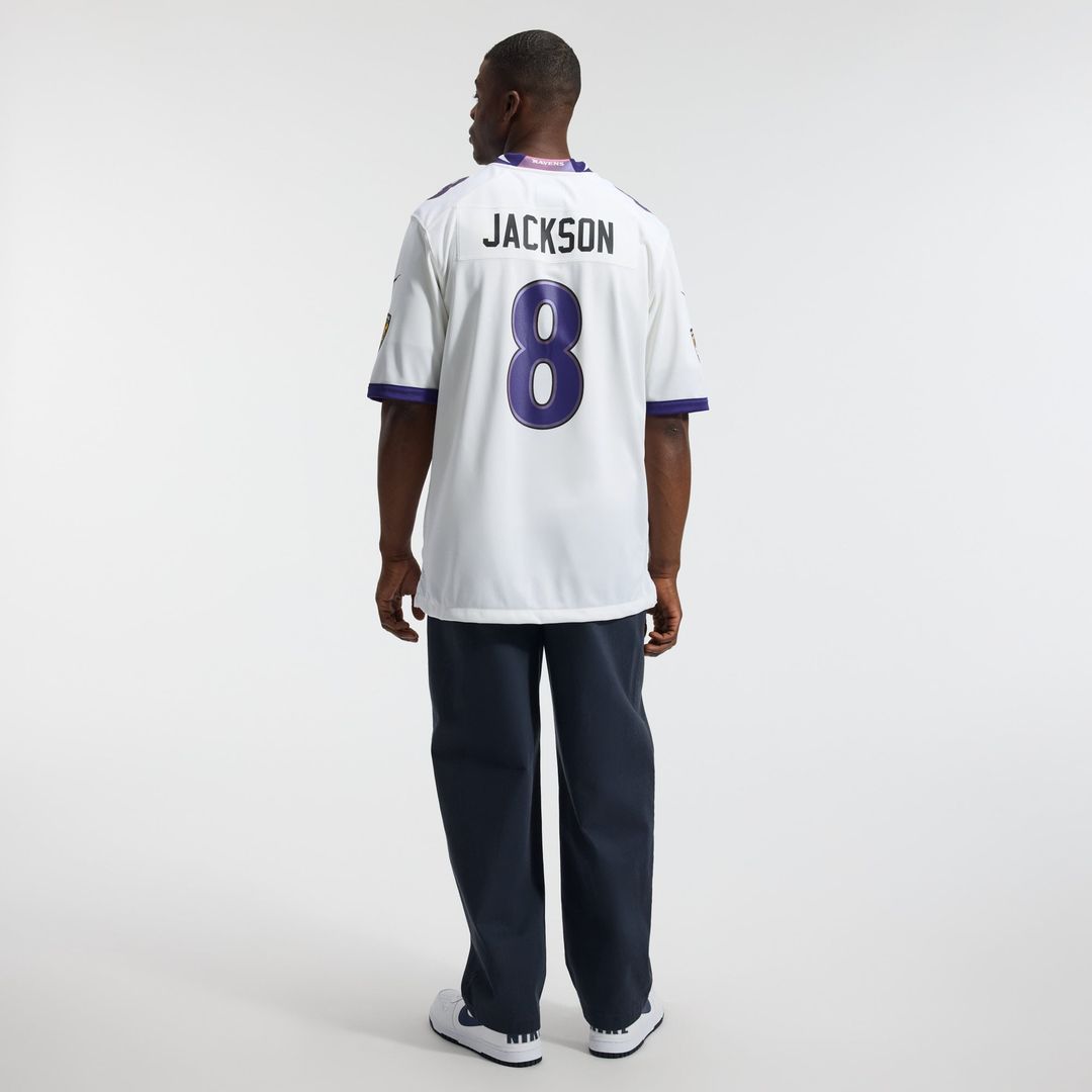 Men's Baltimore Ravens Lamar Jackson Purple Alternate
