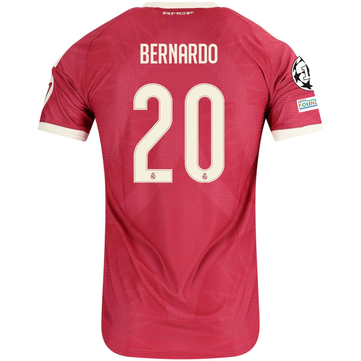 Men's Authentic Bernardo Real Madrid Third Jersey 26/27