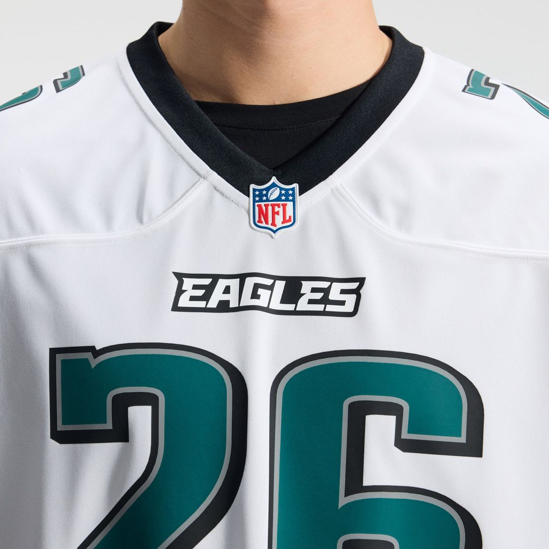 Men's Philadelphia Eagles Saquon Barkley Black Alternate