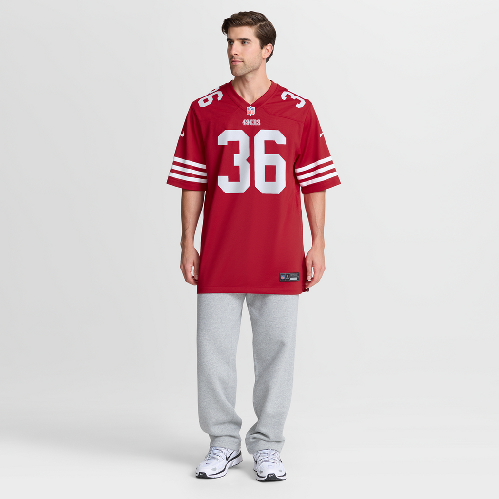 Men's San Francisco 49ers Marques Sigle Scarlet Team