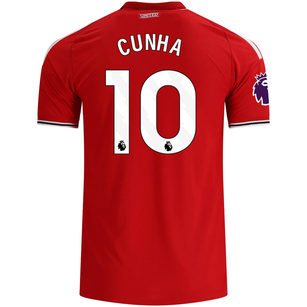 Men's Authentic Cunha Manchester United Home Jersey 26/27