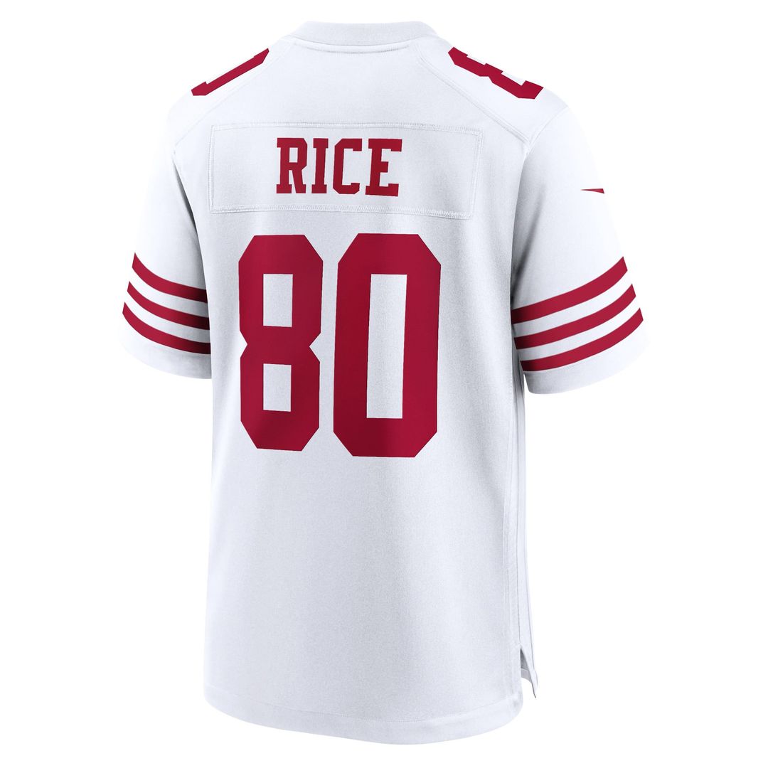Men's San Francisco 49ers Jerry Rice White Retired Player