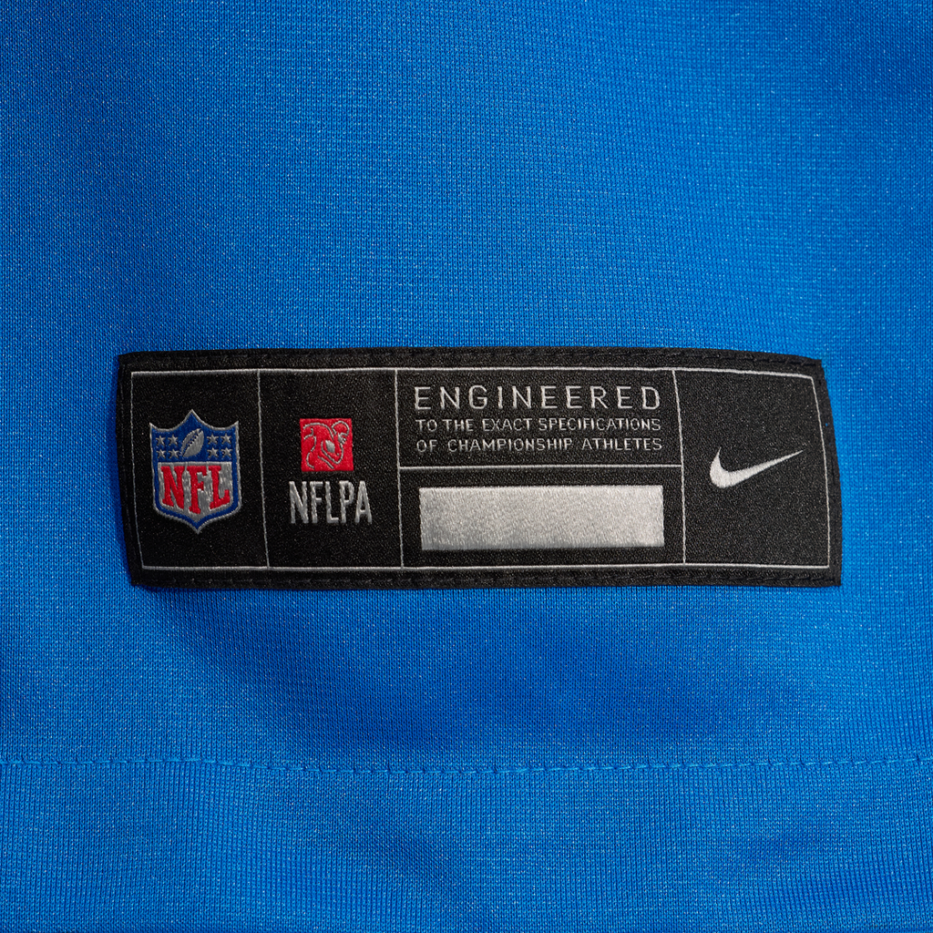 Men's Detroit Lions Calvin Johnson Blue Team Retired
