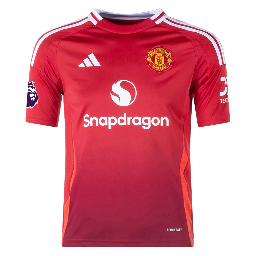Kid's Replica Mainoo Manchester United Home Jersey 24/25