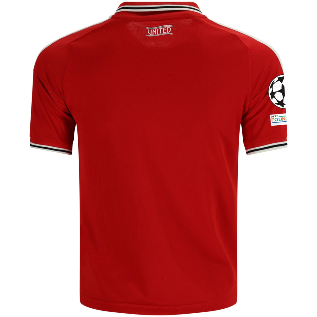 Kid's Replica Manchester United Home Jersey 26/27 UCL