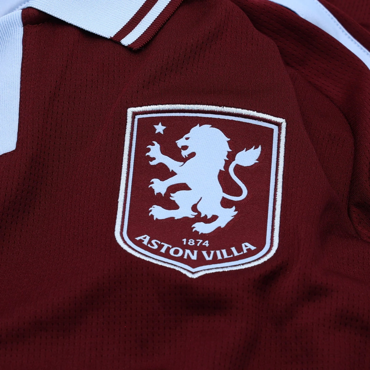 Men's Replica Aston Villa Long Sleeve Home Jersey 26/27