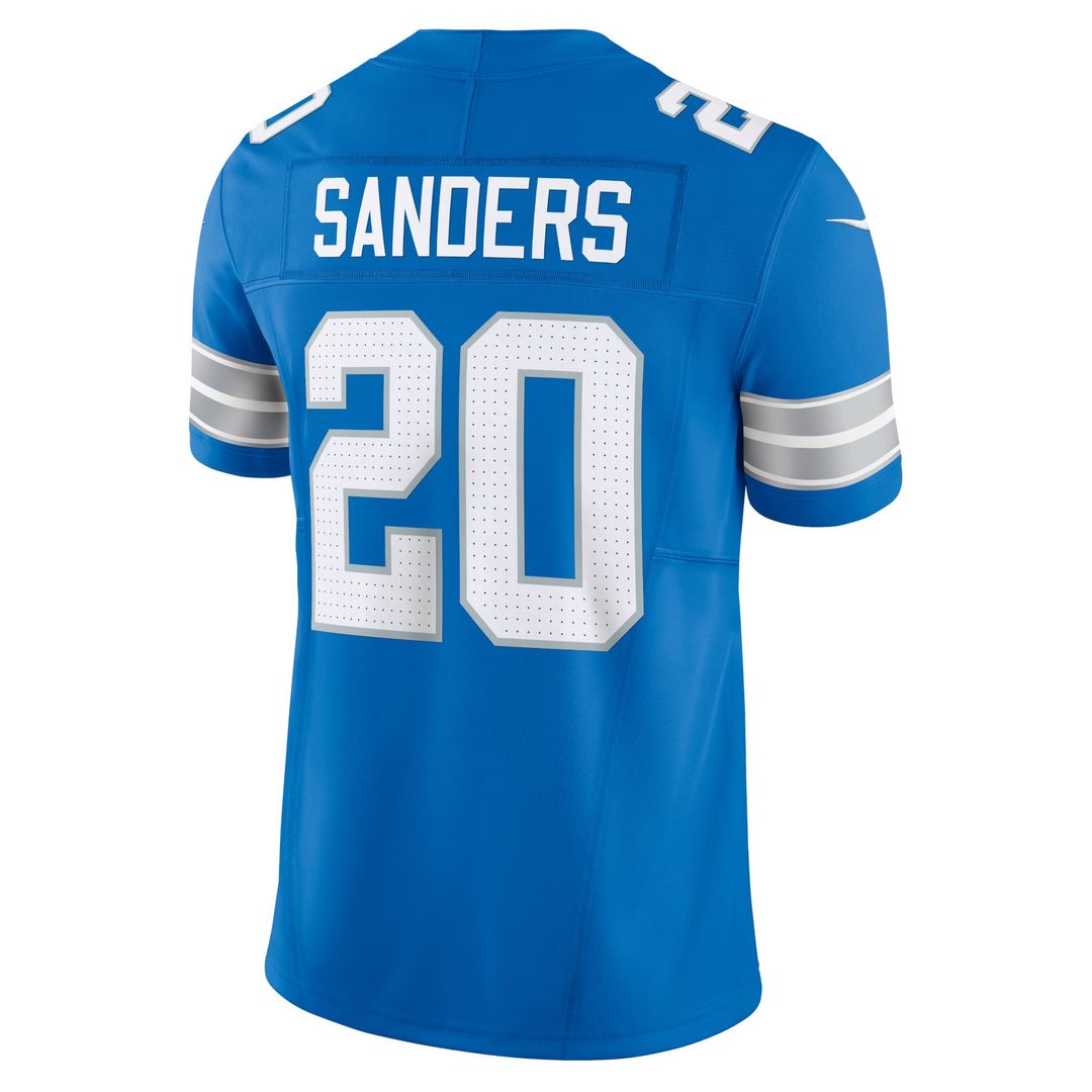 Men's Detroit Lions Barry Sanders Black 2nd Alternate Vapor F.U.S.E.