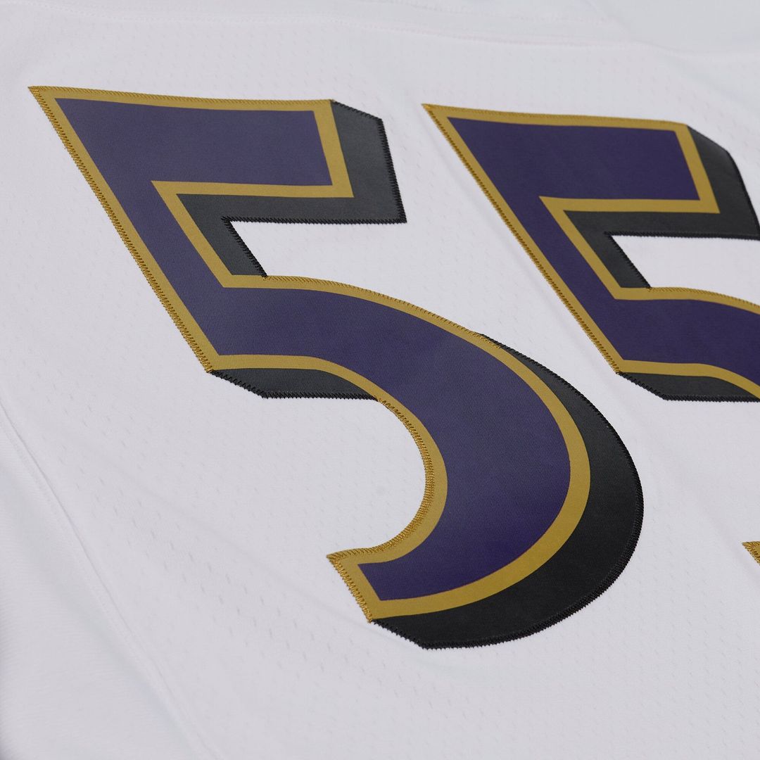 Men's Baltimore Ravens Terrell Suggs Purple 2003 Legacy Replica Jersey