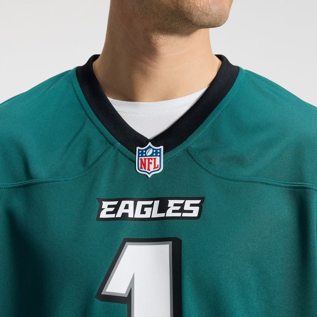 Men's Philadelphia Eagles Jalen Hurts Black Alternate
