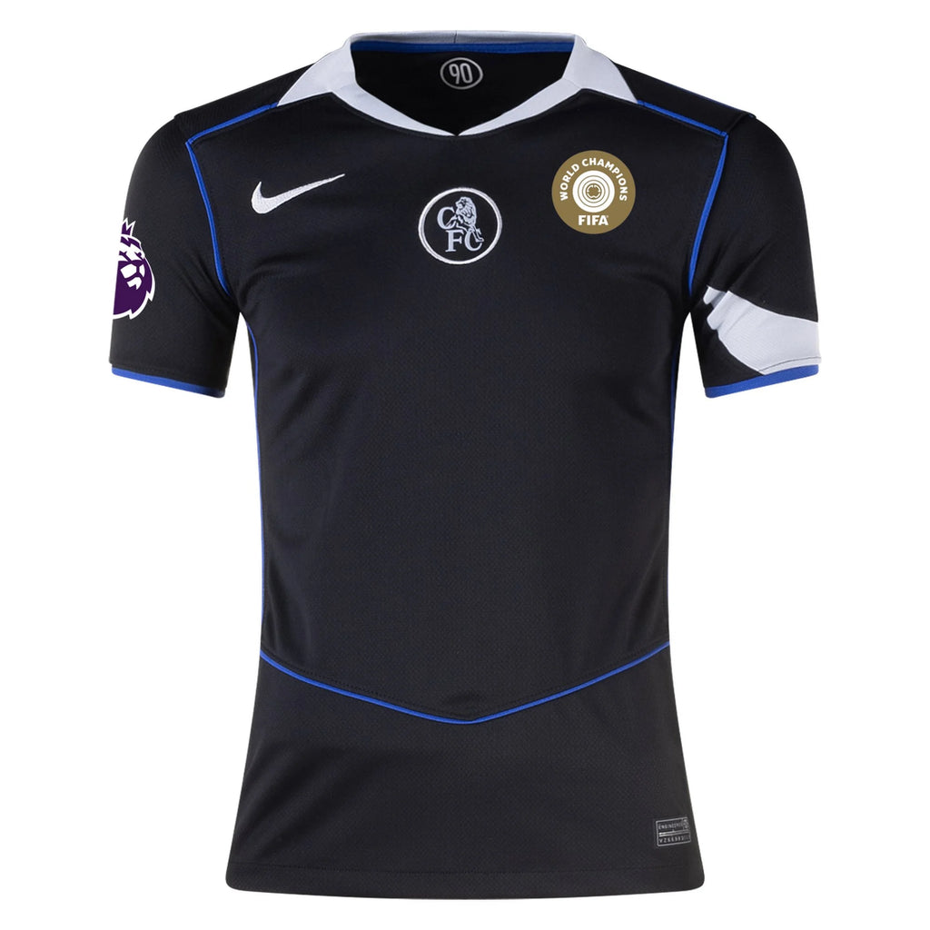 Kid's Replica Enzo Chelsea Third Jersey 25/26