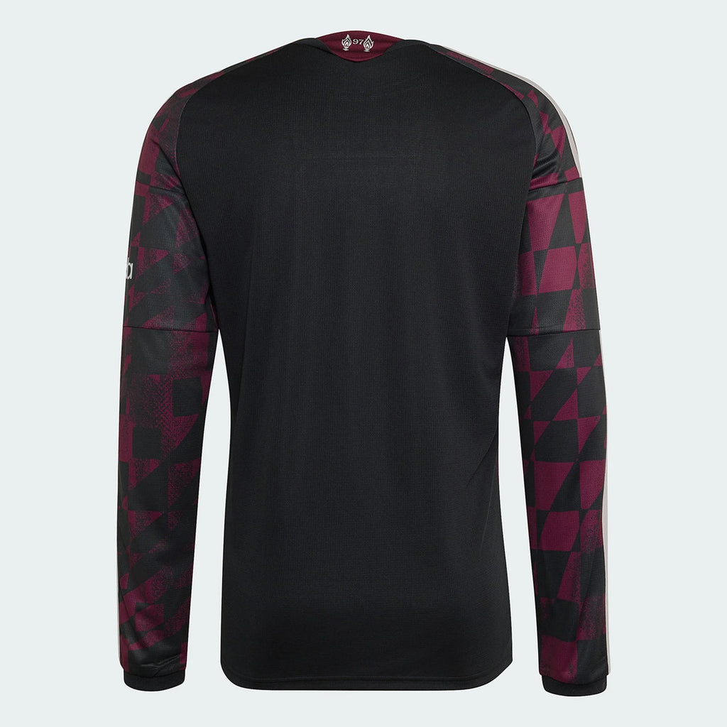 Men's Replica Liverpool Long Sleeve Third Jersey 26/27